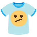t-shirt + faccina perplessa
