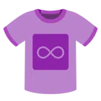 t-shirt + simbolo dell’infinito