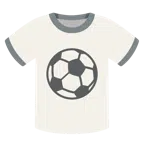 t-shirt + pallone da calcio