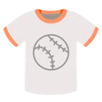 t-shirt + palla da baseball