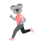 but do biegania + koala