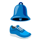 scarpa sportiva + campana