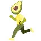 but do biegania + awokado