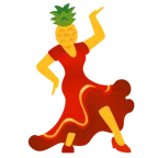 Stöckelschuh + Ananas