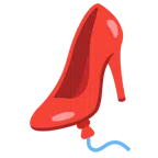 Stöckelschuh + Luftballon
