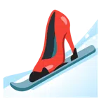 Stöckelschuh + Ski