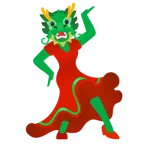 Stöckelschuh + Drache