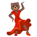 Stöckelschuh + Bär