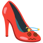 Stöckelschuh + schwindlig