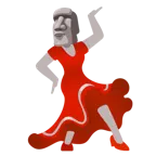 Stöckelschuh + Statue