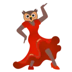 Stöckelschuh + Eule
