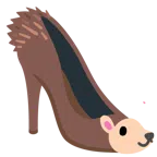 Stöckelschuh + Igel