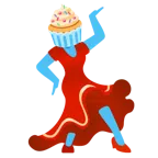 Stöckelschuh + Cupcake
