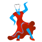 Stöckelschuh + Stethoskop
