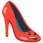 Stöckelschuh + auf Lippe beißen