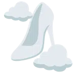 Stöckelschuh + Wolke