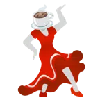 Stöckelschuh + Heißgetränk