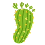 impronta di piedi + cactus