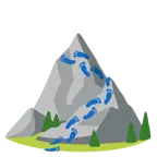 impronta di piedi + montagna