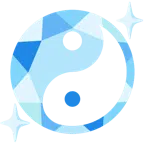 Edelstein + Yin und Yang