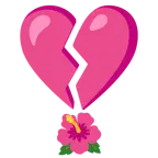 cuore infranto + ibisco