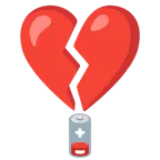 cuore infranto + batteria scarica