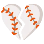 cuore infranto + palla da baseball