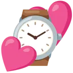 due cuori + orologio