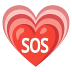 cuore che cresce + pulsante SOS