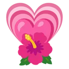 cuore che cresce + ibisco