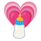 cuore che cresce + biberon