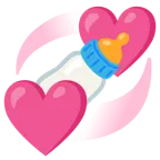 cuori che girano + biberon