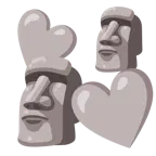 cuori che girano + Moai