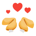 cuori che girano + biscotto della fortuna