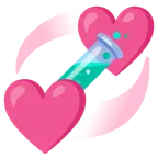 cuori che girano + provetta
