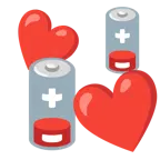 cuori che girano + batteria scarica