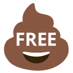 cacca + pulsante FREE