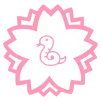 fiore bianco + serpente
