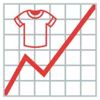 Aufwärtstrend + T-Shirt