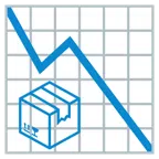 grafico con andamento negativo + pacco