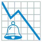grafico con andamento negativo + campana