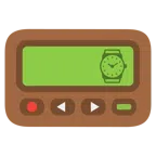 Pager + Armbanduhr