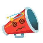megaphone + dizzy