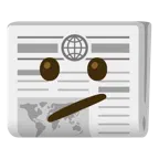 quotidiano + faccina perplessa