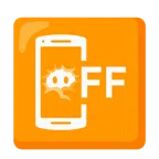 mobile phone off + face in clouds