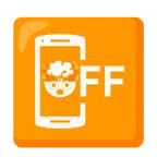 mobile phone off + exploding head