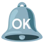 bell + OK button