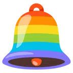 bell + rainbow