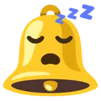 bell + sleeping face