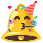 bell + partying face